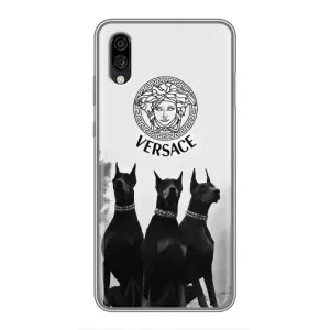 Чохли VERSACE для ЗТЕ Блейд А5 (2020) (PREMIUMPrint) (Доберман Версаче)