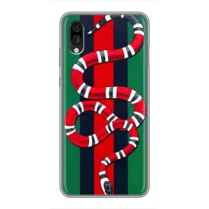 Чохли  GUCCI для ЗТЕ Блейд А5 (2020) (AlphaPrint) (Gucci змія)