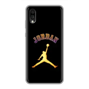 Чохли для ZTE Blade A5 (2020) - з картинкою JORDAN (AlphaPrint) (Jordan Gold)