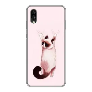 Чохол на ЗТЕ Блейд А5 (2020) з Котиками (VPrint) (Котик падає)
