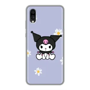 Чохол з кроликом Куромі на ZTE Blade A5 (2020) (Куромі в квітах)