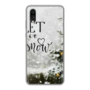 Новорічні, Святкові Чохли для ZTE Blade A5 (2020) - 2024 год (Let it snow)