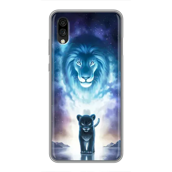 Чехол с принтом «Маленький лев» для ZTE Blade A5 (2020)