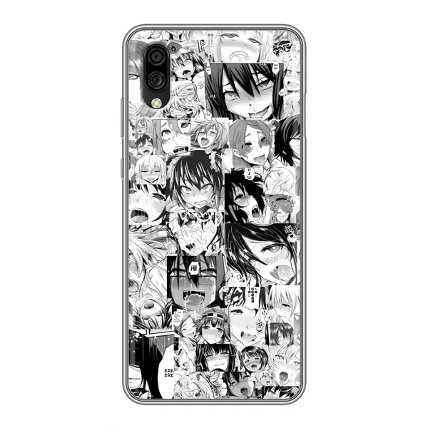 Чохол з принтом «Ahegao manga» для ZTE Blade A5 (2020)