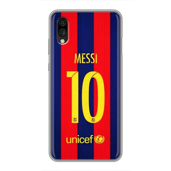 Чохол з принтом «Messi Barca 10» для ZTE Blade A5 (2020)