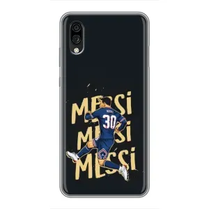 Чохли для ZTE Blade A5 (2020) (Leo чемпіон) (AlphaPrint) (Messi ПСЖ)