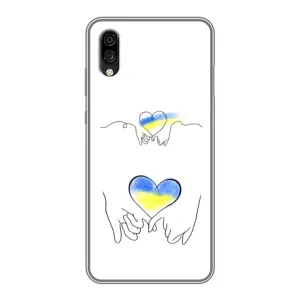 Чохол для Патріота України ZTE Blade A5 (2020) - (AlphaPrint) (Мир Україні)