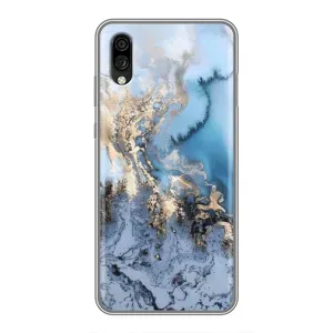 Мраморний чехол на ZTE Blade A5 (2020) (VPrint) (Ніжний мрамор)