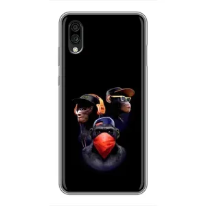 Чохол з Мавпами ZTE Blade A5 (2020) - (AlphaPrint) (Три мавпи)