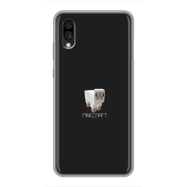 Чохол з принтом «Овечка Майнкрафт» для ZTE Blade A5 (2020)