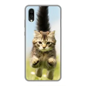 Чохли з Котиками для ZTE Blade A5 (2020) (VPrint) (Прижок кота)