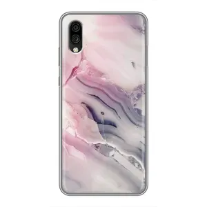 Мраморний чехол на ZTE Blade A5 (2020) (VPrint) (Пурпурний Мрамор)