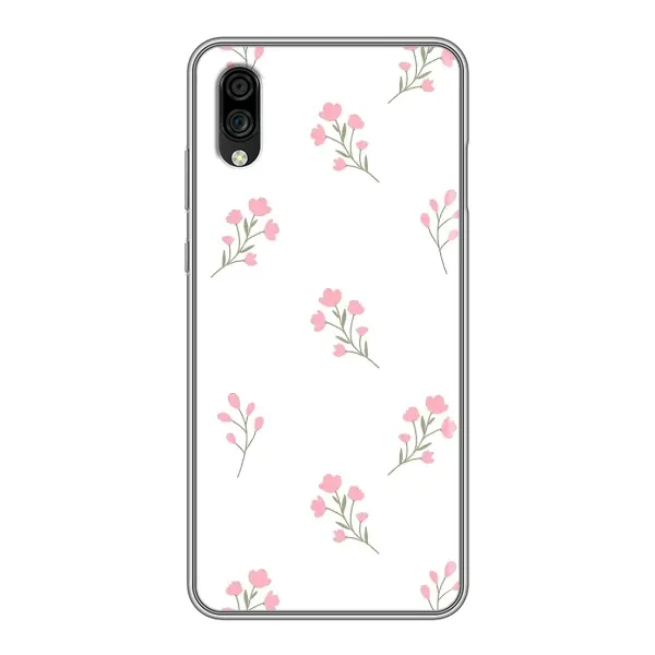 Чехол с принтом «Розовые цветы» для ZTE Blade A5 (2020) Чехол с принтом «Розовые цветы» для ZTE Blade A5 (2020)