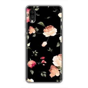 Чохли з квітами для ZTE Blade A5 (2020) (VPrint) (Трояндочки)