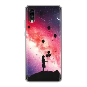 Чехлы для любимой на ЗТЕ Блейд А5 (2020) (VPrint) (З Кульками)