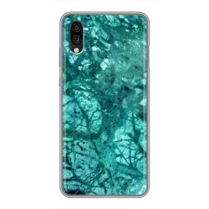 Мраморний чехол на ZTE Blade A5 (2020) (VPrint) (Зелений мрамор)
