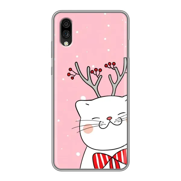 Чехол с принтом «Зимний кот» для ZTE Blade A5 (2020) Чехол с принтом «Зимний кот» для ZTE Blade A5 (2020)