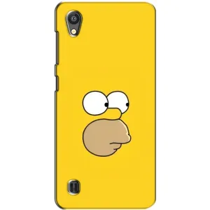 Чехол с Симпсонами для ZTE Blade A5 (VPrint) (Гомер)