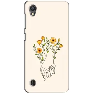 Чехлы для любимой на ЗТЕ Блейд А5 (VPrint) (Руки любві)