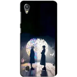 Чехлы Венсдей на ZTE Blade A5 Уэнсдей (AlphaPrint) (Уэнздей и Инид)