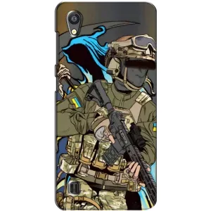 Чехлы с картинкой ЗСУ для ZTE Blade A5 (AlphaPrint) (Воїн ЗСУ)