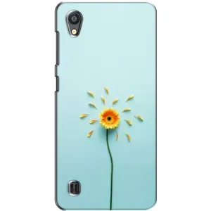 Чехлы с Цветами для ZTE Blade A5 (VPrint) (Желтый цветок)