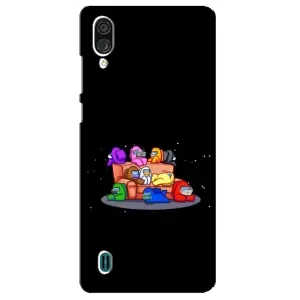 Чехол с принтом «Амонг-ас» для ZTE Blade A51 Lite