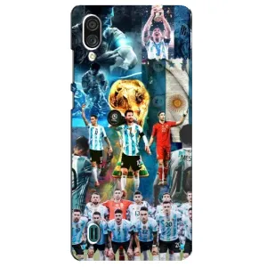Чохли Мессі для ZTE Blade A51 Lite (AlphaPrint) (Аргентина Мессі)