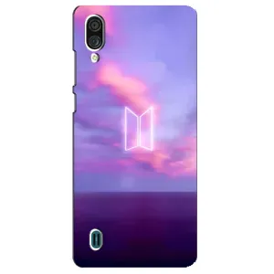 Чехол с принтом «BTS логотип» для ZTE Blade A51 Lite