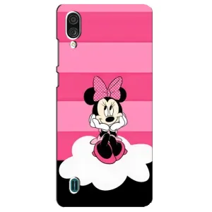 Эксклюзивный чехол для ZTE Blade A51 Lite (AlphaPrint - Мультяшные) (Девочка Maus)