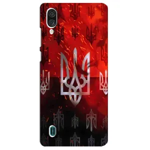 Украинские Чехлы для ZTE Blade A51 Lite с картинкой УПА (AlphaPrint) (ГЕРБ УПА)