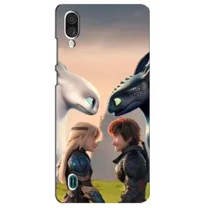Чохол як приборкати дракона на ZTE Blade A51 Lite (Гикавка і Астрід)