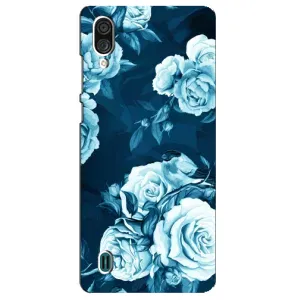 Чехлы (ART) Цветы на ZTE Blade A51 Lite (VPrint) (Блактині бутони)