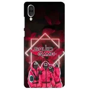 Чохол Гра в кальмара для ZTE Blade A51 Lite (Охоронці Гра кальмара)