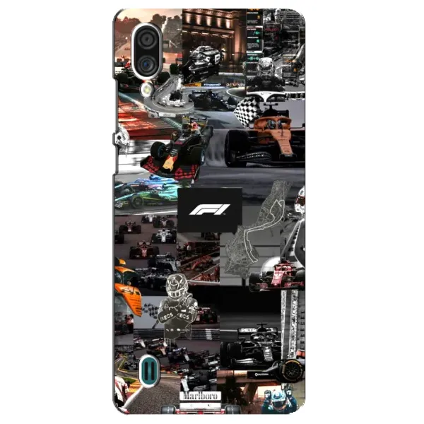 Чохол з принтом «Гоночний колаж Ф1» для ZTE Blade A51 Lite Чохол з принтом «Гоночний колаж Ф1» для ZTE Blade A51 Lite