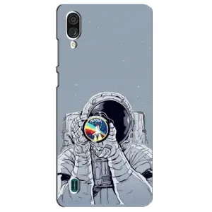 Чохол з принтом «Космонавт фото» для ZTE Blade A51 Lite