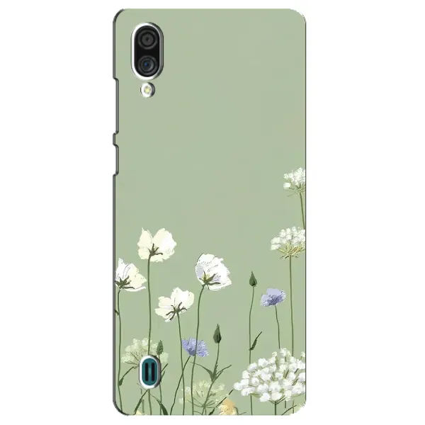 Чохол з принтом «Квіти на зеленому» для ZTE Blade A51 Lite