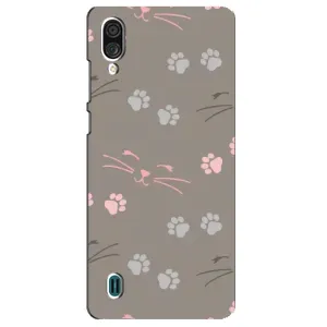 Чохол з малюнком кіт на ZTE Blade A51 Lite (Лапи і вуса)