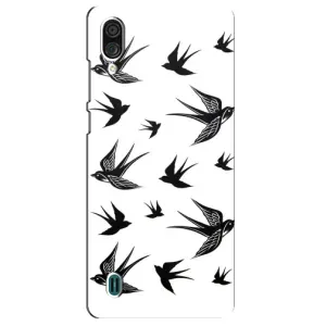 Чехол с птицами на ZTE Blade A51 Lite (VPrint)