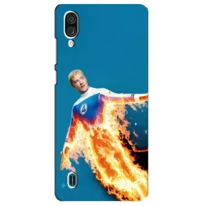 Чохол з принтом Фантастична четвірка для ZTE Blade A51 Lite (Людина-факел у вогні)