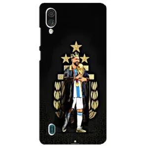 Чохли для ZTE Blade A51 Lite (Leo чемпіон) (AlphaPrint) (Мессі Король)