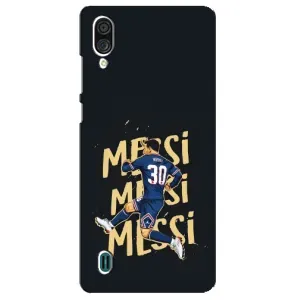 Чохли для ZTE Blade A51 Lite (Leo чемпіон) (AlphaPrint) (Messi ПСЖ)