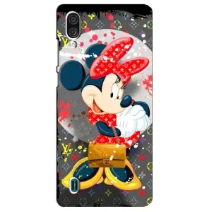 Чехол Disney Mouse ZTE Blade A51 Lite (PREMIUMPrint) (Minni с бантиком)