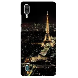 Чохол Ейфелева Вежа ZTE Blade A51 Lite - (AlphaPrint) (Нічний Париж)