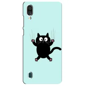 Чохол з принтом для ZTE Blade A51 Lite (AlphaPrint) Модні коти (Падаючий кіт)