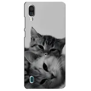 Чохол з малюнком кіт на ZTE Blade A51 Lite (Пара котів)