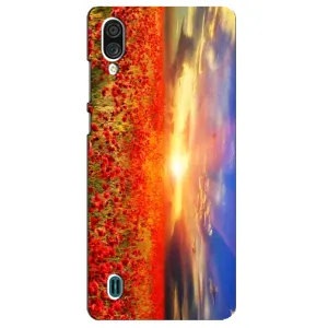 Чехол с принтом «Поле тюльпанов» для ZTE Blade A51 Lite