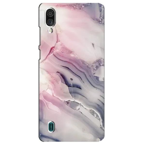 Чехол с принтом «Пурпурный Мрамор» для ZTE Blade A51 Lite