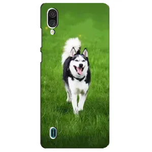 Чохол з Хаскі ZTE Blade A51 Lite - (AlphaPrint) (Радісний Хаскі)