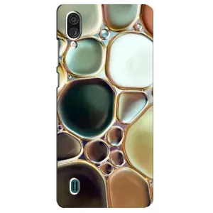 Мраморний чехол на ZTE Blade A51 Lite (VPrint) (Радужний Мрамор)